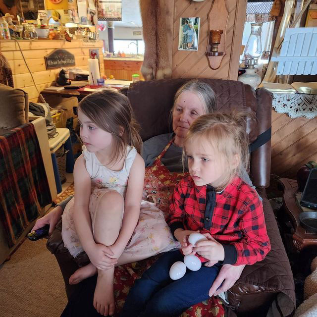 "Maw" and the Grandkids
